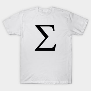 Black Sigma T-Shirt